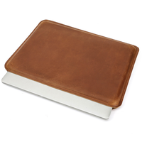 Housse de protection fine en cuir véritable pour ordinateur portable de couleur personnalisée pour les derniers modèles Apple MacBook Pro Air 16.2 pouces