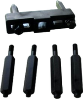 Kit universel d'installation et de démontage d'écrous d'essieu pour camion, outil de réparation de roue arrière, en acier au carbone de haute qualité