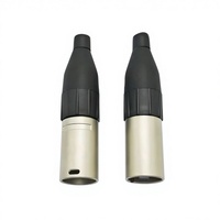 Connecteur audio-vidéo XLR 3 broches mâle-femelle, nouveau style, pour microphone et table de mixage - Vente en gros usine