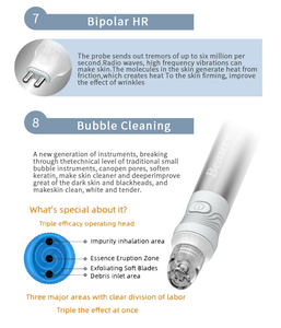 W07 Recomendado: Máquina de Rejuvenecimiento Facial de Carbono 7 en 1, Dermoabrasión al Vacío, Limpieza Profunda, Dispositivo de Exfoliación de Piel, Enchufes US e IT - Product Image 3
