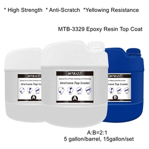 2:1 Solvent-Free Oil-Based Epoxy <strong>Primer</strong> and Top Coat for Concrete Floors Brush and <strong>Roller</strong> Application Liquid Coating - Product Image 5