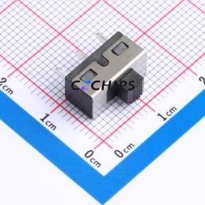 SS-12D10-G030 Slide Switch Through hole Component (THT) Switch Single Pole Double Throw Rectangle Pin Header PC Pin 12.7mm - Product Image 1