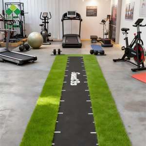 Revêtement de sol de salle de sport sur mesure, <span class=keywords><strong>gazon</strong></span> <span class=keywords><strong>synthétique</strong></span> artificiel, tapis de <span class=keywords><strong>gazon</strong></span> <span class=keywords><strong>synthétique</strong></span>, <span class=keywords><strong>gazon</strong></span> artificiel de fitness - Product Image 5