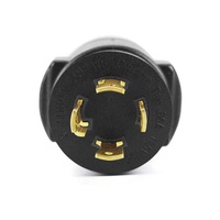 Kabel Ekstensi Generator 4 Cabang dengan Konektor Pengunci Putar untuk Generator Portabel