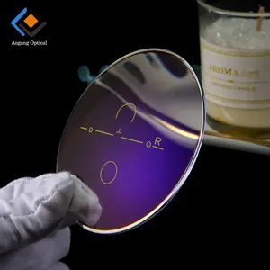 1.56 Photochromic lensa kacamata progresif lensa abu-abu Resin warna multifokal lensa kacamata optik