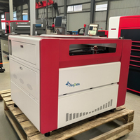 Nouvelle condition 80W Mini machine de découpe laser CO2 avec dispositif rotatif machine de gravure laser pièce d'équipement laser