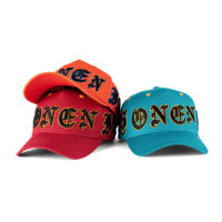 Casquettes de baseball unisexes entièrement personnalisées en gros, 5 panneaux, brodées, en tissu de coton, taille ajustable, visière incurvée, casquettes de sport
