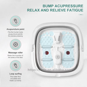 Macchina per la disintossicazione pieghevole massaggiatore per bagno a piedi e terme termali termali termali a riscaldamento costante a infrarossi con funzionalità di Comfort - Product Image 5