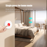 Tuya Zigbee bouton intelligent scène interrupteur IP65 étanche sans fil télécommande maison intelligente liaison automatisation scénario contrôleur