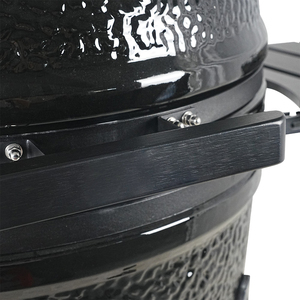 <span class=keywords><strong>SEB</strong></span> 26" Barbecue Kamado Géant Moderne en Céramique et Acier Inoxydable avec Système de Retenue de Chaleur Ultime et Allumage Électronique - Durable pour les Fêtes de Famille - Product Image 5
