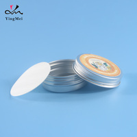 Pot en aluminium personnalisé imprimé sérigraphié, avec couvercle à vis, surface polie, estampage à chaud, pour shampoing, crème cosmétique, qualité alimentaire, direct usine