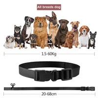 Magnetisches, wiederaufladbares Anti-Bell-Halsband zur Verhinderung von Bellen und Korrektur des Bellverhaltens bei kleinen, mittelgroßen und großen Hunden