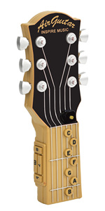 Mini <span class=keywords><strong>guitarra</strong></span> de aire eléctrica más vendida para niños instrumento musical alimentado por batería para fiestas y tiempo de juego - Product Image 2
