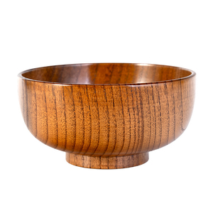 Wholesale Handmade Wooden <strong>Serving</strong> Bowls for Salad Soup <strong>Rice</strong> - Product Image 1
