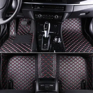 3D Customized PVC Leather 4 Piece Waterproof Anti Slip Car Floor Mats For KIA/HONDA/TOYOTA/BMW/Hyundai
