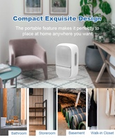 Mini déshumidificateur Peltier ultra-silencieux avec pré-filtre lavable pour purifier l'air