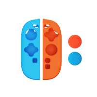 Casing Silikon Anti-Selip Ergonomis untuk Nintendo Switch 2 JoyCon & Tutup Thumbstick untuk Aksesoris Gaming Switch 2