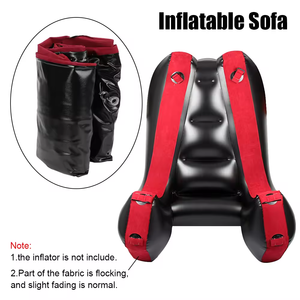 Sillón Inflable Eros, Sofá para Parejas, Muebles para Recostarse, Cama de Amor, Colchón para Amantes, Cojín Portátil para Dormitorio, Sillón - Product Image 4