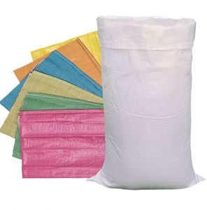 Sac de riz tissé en PP de haute qualité Emballage composite imprimé en couleur pour la farine et l'alimentation animale - Product Image 1