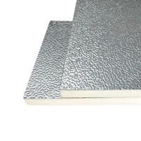 Panneaux de conduits d'air en mousse rigide de polyuréthane UNT PU Ductwork 20 mm, mousse PUR, feuille d'aluminium gaufrée, conduits composites pour systèmes HVAC