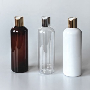 120ML 130ml Clear Plastic Cylinder Lotion <b>Bottle</b> With Disc Cap for Body Oil Skincare Serum Cosmetic Packaging Wholesale - Product Image 6