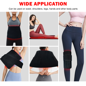 Sabuk Terapi Cahaya LED Inframerah Merah Shanglaite 360, Dapat Diisi Daya, untuk Meredakan Nyeri Tubuh, Bahu, Sendi Lutut, dan Kaki - Product Image 2