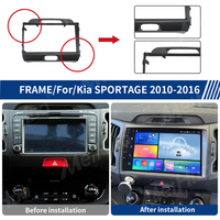 Cadre de tableau de bord multimédia Meihua pour autoradio KIA Sportage 2010-2015, avec faisceau de câbles RCA, garantie 1 an