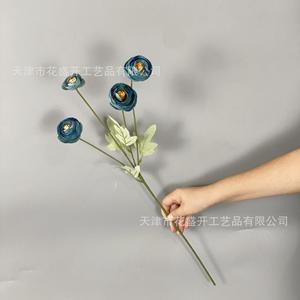 Artificial <b>Flowers</b> Tea Roses <b>Silk</b> <b>Flower</b> High Simulation Home Decor Wedding Arrangement CM 01 - Product Image 3