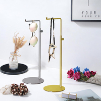 Organisateur de bijoux, porte-boucles d'oreilles, crochets suspendus, porte-collier pour femmes, chaussettes et écharpes, présentoirs décorés pour salle de spectacle
