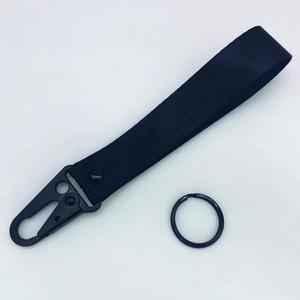 Biểu tượng tùy chỉnh đa chức năng Nylon Ribbon xe gắn máy Keychain Dây Đeo Đồng bằng thêu bán buôn - Product Image 4