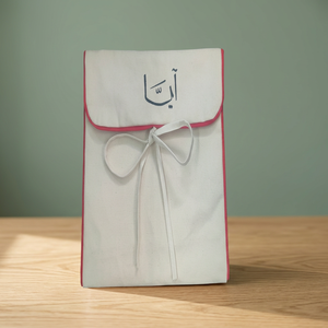 Custom Cotton Cloth <b>Envelope</b> Gift Bag Reusable Sustainable Packaging Solution with Rope Handle and Secure Flap Closure - Product Image 3