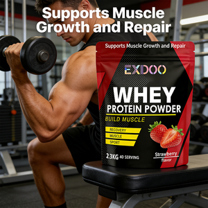 ผงเวย์โปรตีนไอโซเลทสำหรับผู้ใหญ่ ยี่ห้อส่วนตัว ขายส่ง อาหารเสริมสำหรับนักกีฬา 50 กรัม+ โปรตีน เสริมสร้างกล้ามเนื้อ - Product Image 6