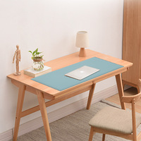 Tapis de bureau multifonctionnel pour clavier et souris, tapis de jeu et d'écriture antidérapant en PU, design personnalisable, en stock