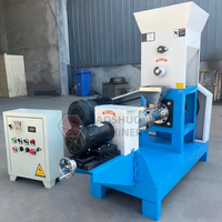 Machine d'extrusion d'aliments pour poissons flottants sur mesure en usine, machine à granulés d'aliments pour chats, lapins, poulets et perroquets