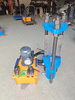 Presse hydraulique portable pour goupilles de chenilles de 100/150/200 tonnes, machine à chaîne ou à douille, outils de démontage et d'installation