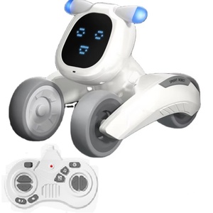 JJRC R28 2.4Ghz Robot RC Intelligent, Chiot Interactif Parlant, Marche et Danse, Jouet Educatif en Plastique, Chien Programmable à Commande Vocale - Product Image 1