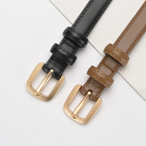 <span class=keywords><strong>Cintura</strong></span> in pelle di mucca a pieno fiore personalizzata in vera jeans da lavoro Casual da <span class=keywords><strong>donna</strong></span> in pelle <span class=keywords><strong>bordeaux</strong></span> con spilla per fibbia in lega - Product Image 1