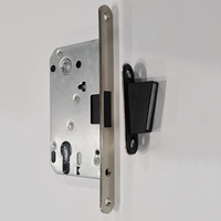 BBDHOME Moderne Haute Qualité WPC Porte Intérieure 8550 9050 pour Israël Marché Clé Déverrouiller Silencieux Magnétique Mortaise Serrure Corps