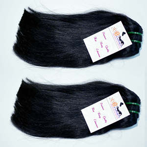 วาดคู่ขายส่งธรรมชาติที่ยังไม่ได้ดิบเวอร์จินอินเดียมนุษย์ผมหนังกำพร้าชิดวัดผู้ขายจากอินเดีย - Product Image 1