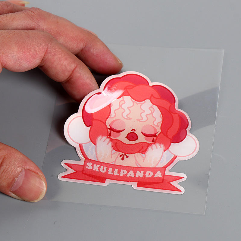 autocollant découpé