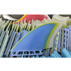 Waterplay-aletas de <span class=keywords><strong>Surf</strong></span> de fibra de vidrio, doble pestaña, II/individual - Product Image 4