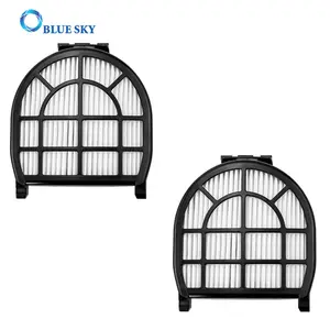 Post Motor HEPA Filters Compatible with Sharks APEX UpLight LZ600 LZ601 LZ602 LZ602C Vacuums Replacement Part # XHFFC600