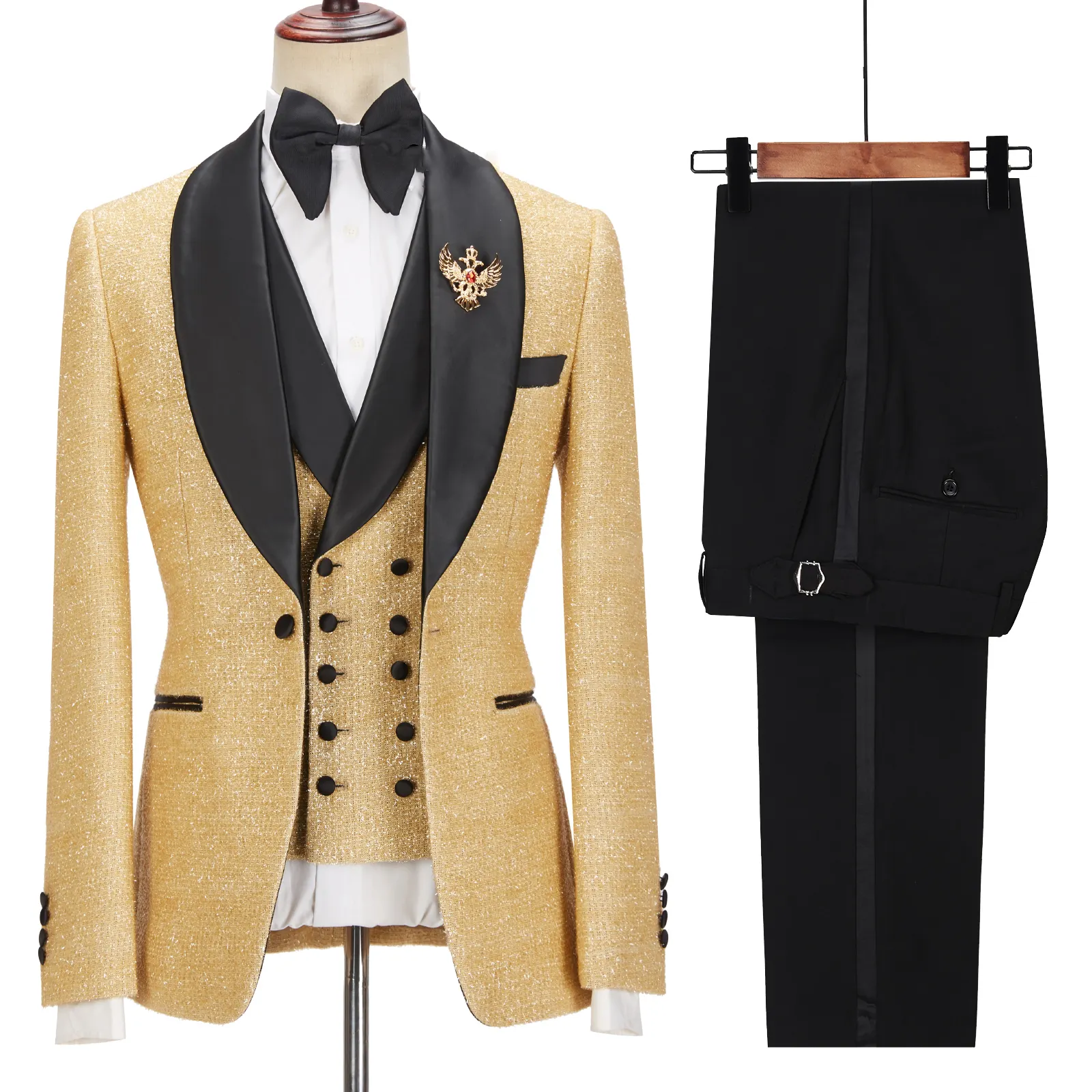 Formal 2023 New Fashion Groom Wedding Suit Formal Wear Dress Sets Male High Quality Slim Fit Jackets+Pants 2 Pieces Suit