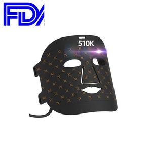 Y tế cấp 510K đỏ mặt 3 màu Mặt nạ trị liệu ánh sáng mặt sản phẩm làm đẹp máy đèn <span class=keywords><strong>LED</strong></span> - Product Image 1