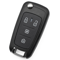 Carcasa de Repuesto para Llave Remota Plegable de 4 Botones para Automóviles Positron de Brasil