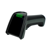Lector de Códigos de Barras Bluetooth 2D DS220BT, Escáner Inalámbrico de Códigos QR con Base de Carga, Compatible con Sistemas Android, iOS y Windows POS
