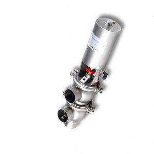 Stainless Steel Pneumatic Flow Diversion <strong>Valve</strong> 2 <strong>Way</strong> 3Way <strong>Reversing</strong> Stop <strong>Valve</strong>