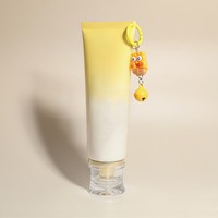 Tubes de nettoyant visage, emballages de tubes cosmétiques pour crème pour les mains et nettoyant visage, bouteilles en plastique perforées avec languettes de suspension
