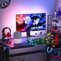 Tienda en línea Proveedor Logotipo personalizado Monitor de inmersión PC TV Retroiluminación Tira de luces LED inteligentes 100% Conectividad USB Cuerdas de luz