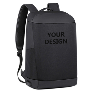 Laptop Backpack Polyester Material Customized Heat Transfer logo Backpack Gift Items New Employee Welcome Giveaway Product
